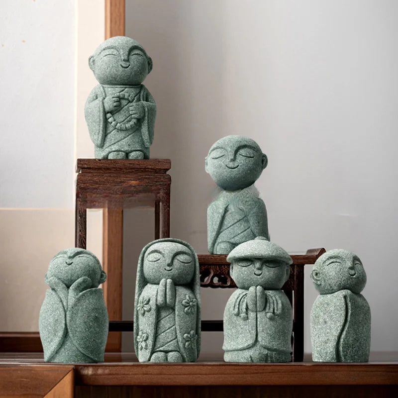 monk様 Zen Inspired Japanese Cute Little Monk Ornament – Spirit of Japan