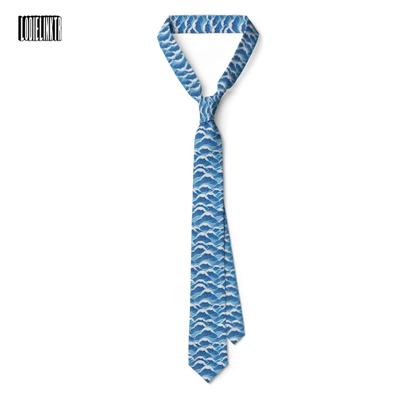 Japanese Ukiyoe Neck Tie – Spirit of Japan