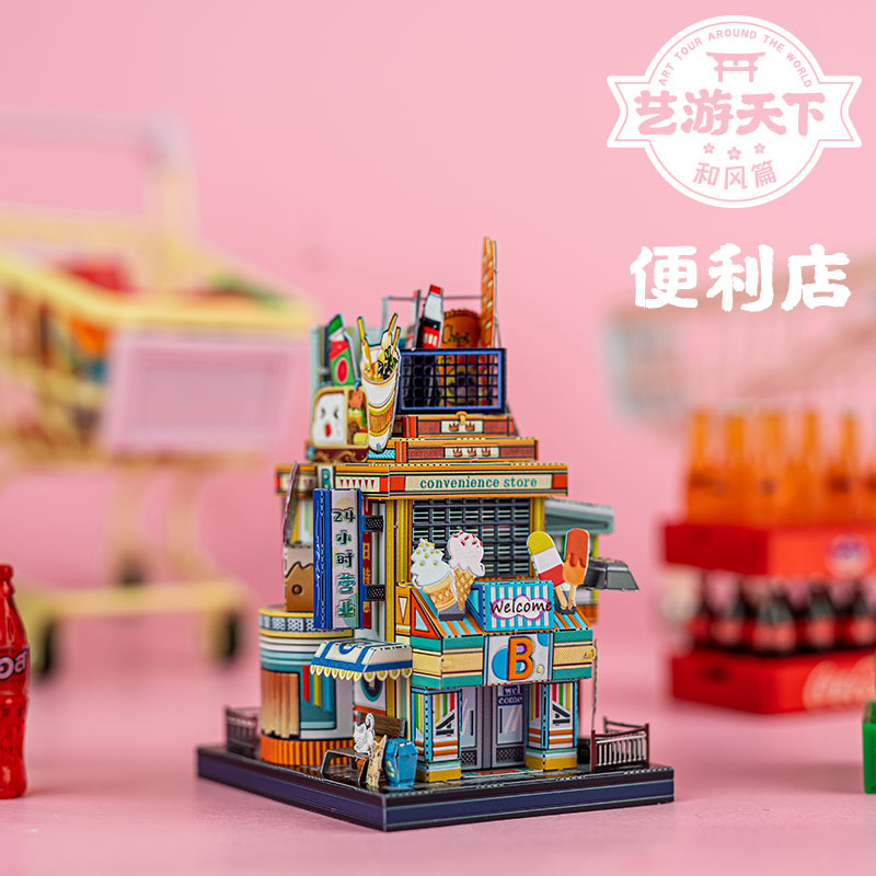 Japanese Shops Anime Style Model | Spirit of Japan