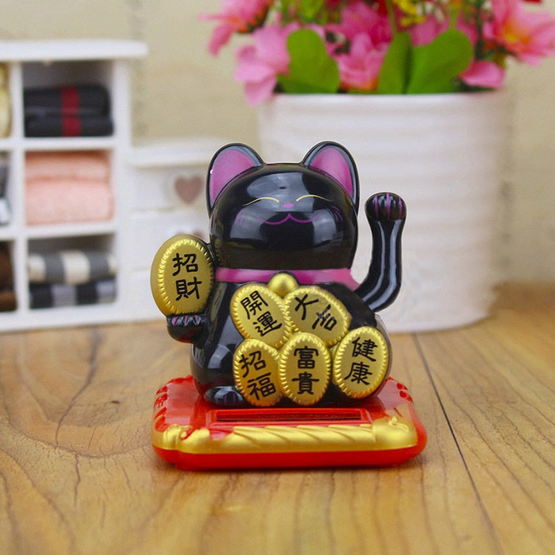 Waving Maneki Neko (Lucky Cat)