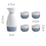 Vintage Japanese Ceramic Sake Set
