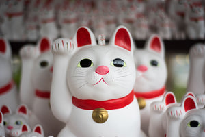 Wer ist die Glückskatze Maneki Neko?