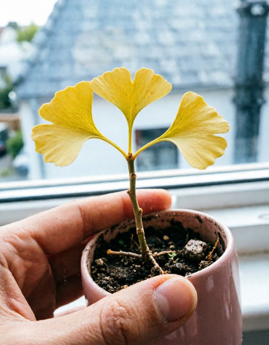 Vibrant Fan Leaf Gingko