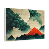 Red Fuji Watercolor