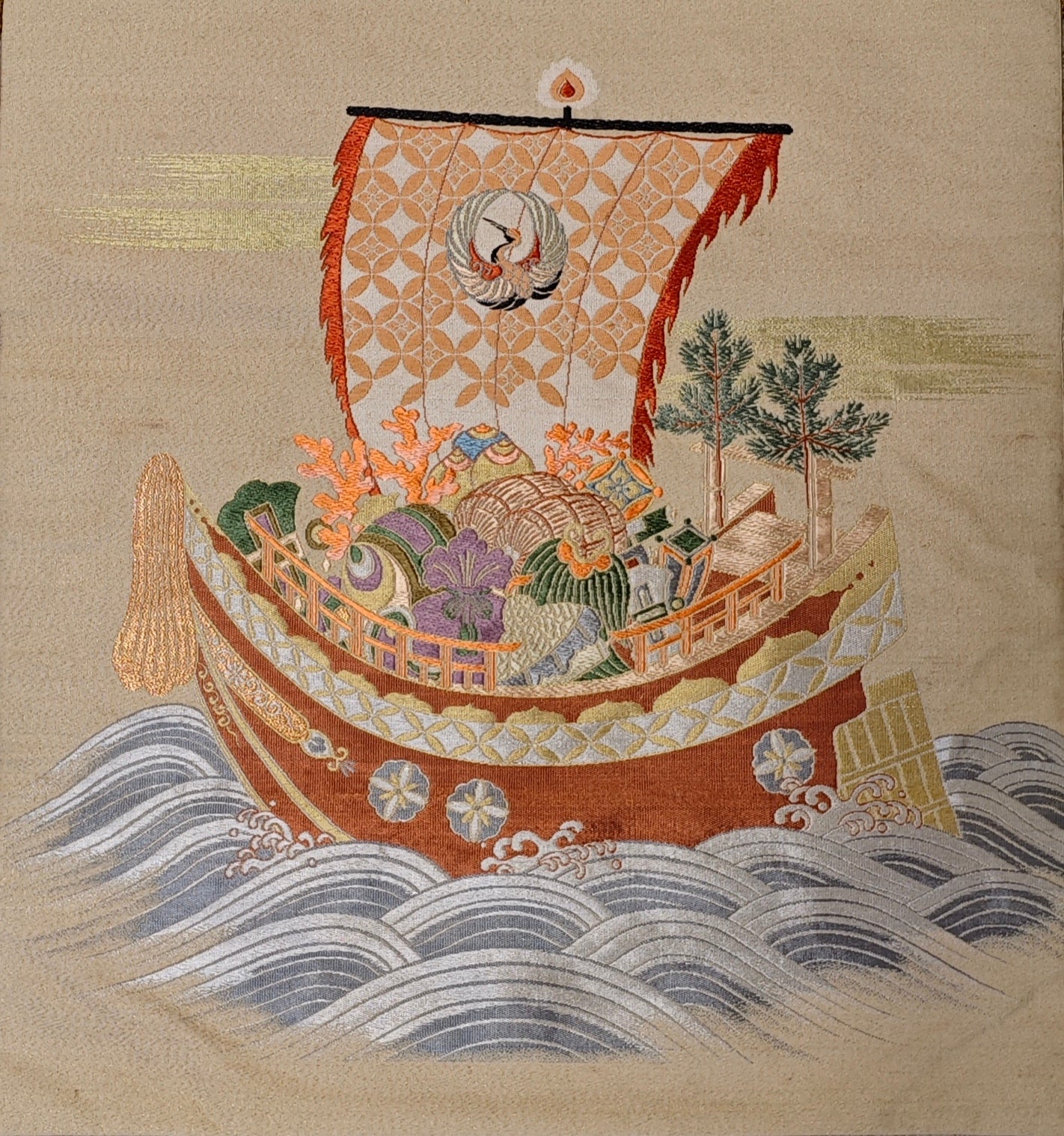 Exquisite Nishijin-ori Fabric Art - A Tapestry of Japanese Heritage