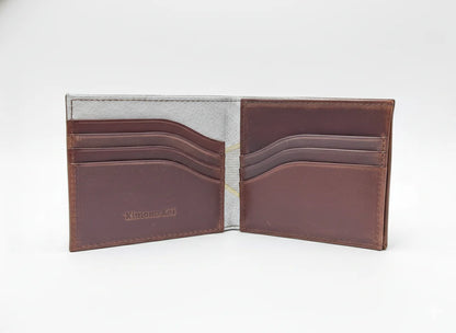 Kimono Koi Obi Silk Leather Wallet