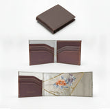 Kimono Koi Obi Silk Leather Wallet