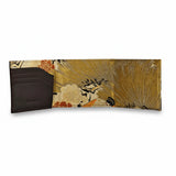 Kimono Koi Obi Silk Leather Wallet