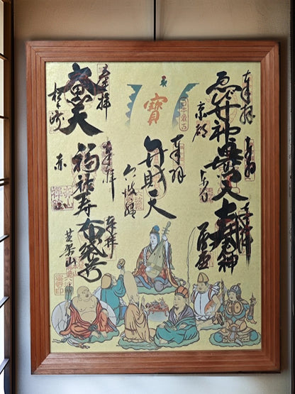 Kyoto Shichifukujin Meguri Artwork