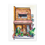 Kyoto Brick Shop Watercolor