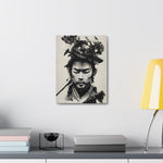 Salpicadura de tinta Samurai pacífica