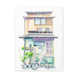 Kyoto Machiya Watercolor