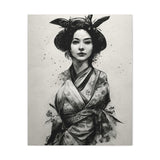 Salpicadura de tinta de geisha