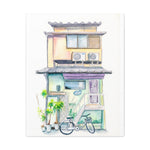 Kyoto Machiya Watercolor