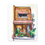 Kyoto Brick Shop Aquarell