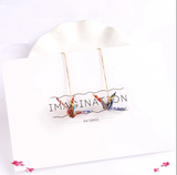 Kawaii Origami Crane Earrings