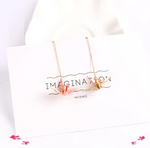 Kawaii Origami Crane Earrings