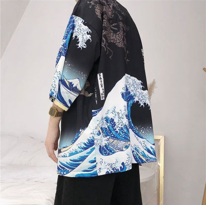 Japanese Modern Kimono Shirt