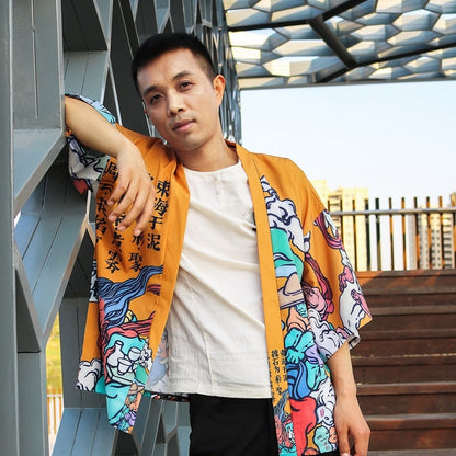 Japanese Modern Kimono Shirt