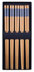 Palillos Bambú Natural 5 Pares