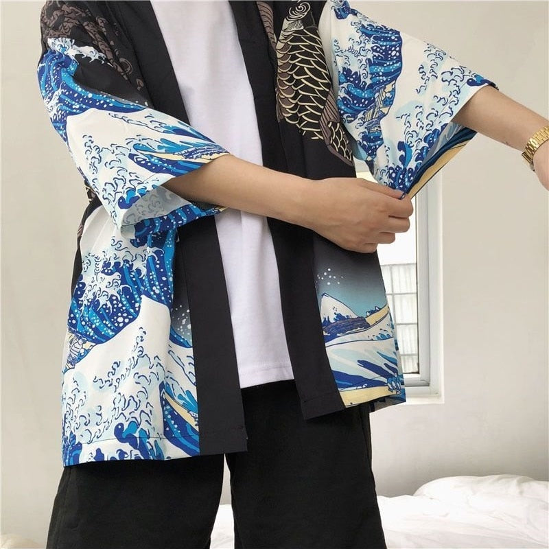 Japanese Modern Kimono Shirt