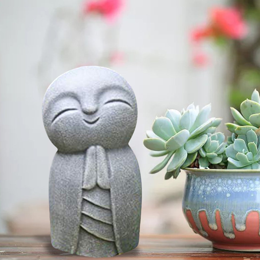 Japanese Jizo Garden Sculpture