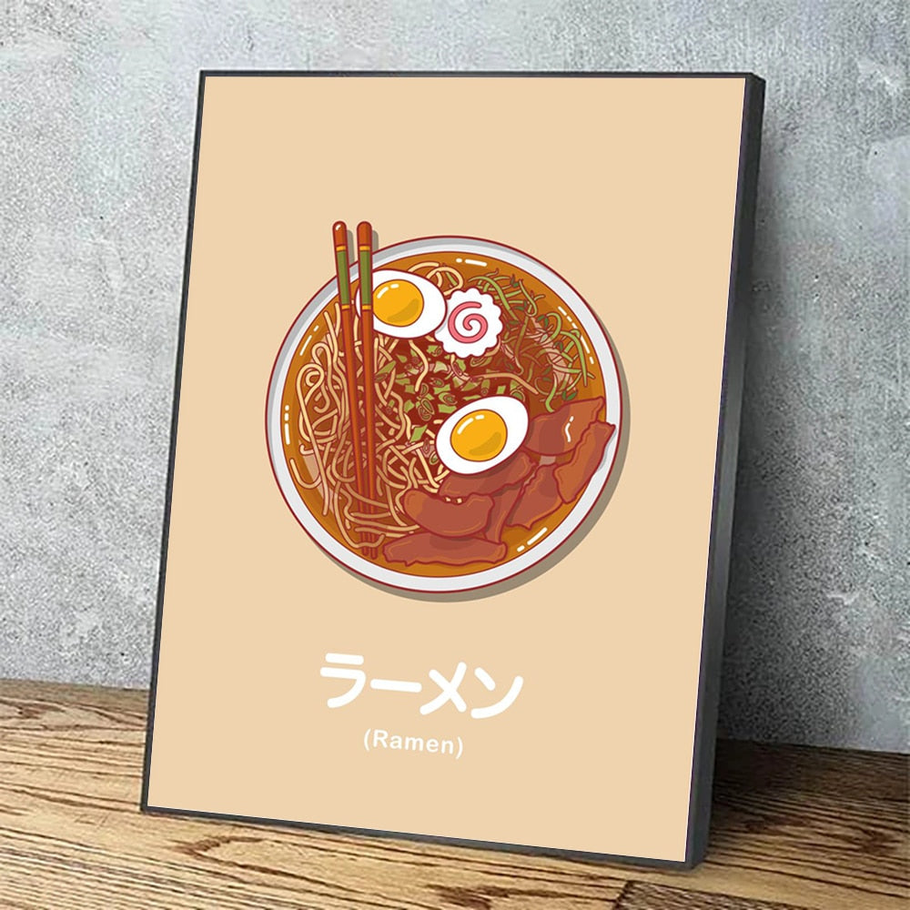 Ramen Canvas Art