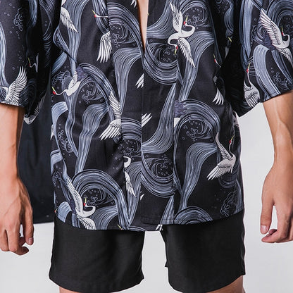 Japanese Modern Kimono Shirt
