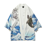 Camisa kimono japonés moderno