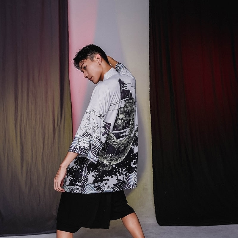 Japanese Modern Kimono Shirt
