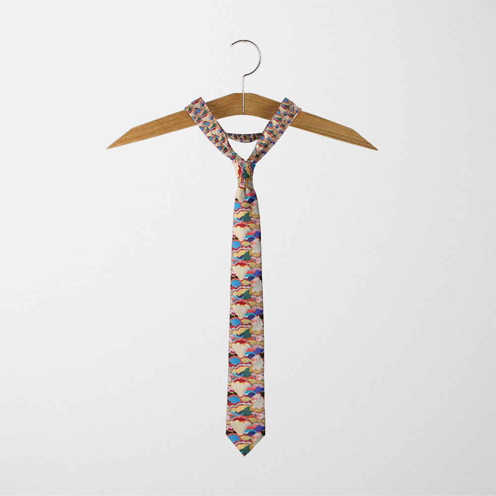 Japanese Ukiyoe Neck Tie