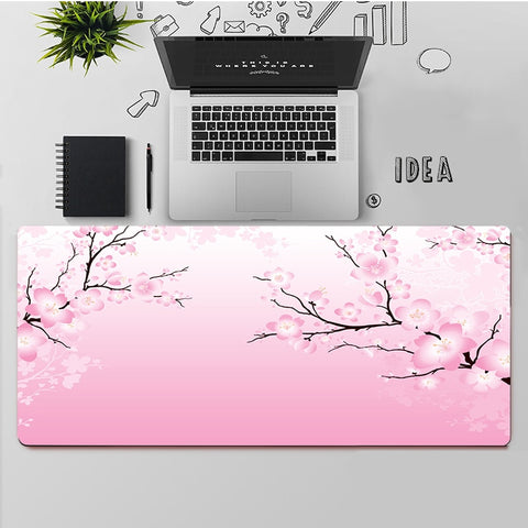 Yotta Japanese Sakura Gaming Mouse Pad XXL Extended Large Cherry Blossom Art Desk