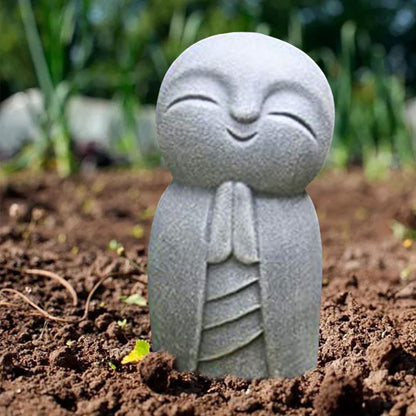Japanese Jizo Garden Sculpture