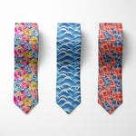 Japanese Ukiyoe Neck Tie