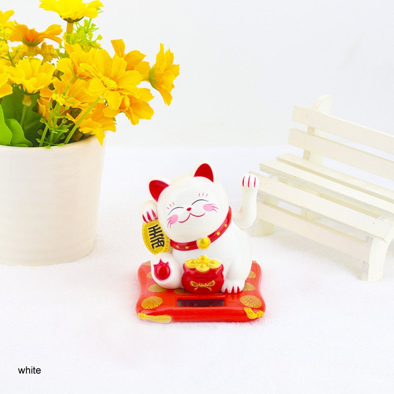 Waving Maneki Neko (Lucky Cat)