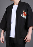 Camisa kimono japonés moderno