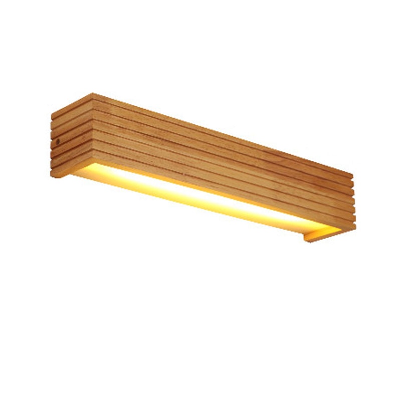 Modern Japan Wooden Wall Light