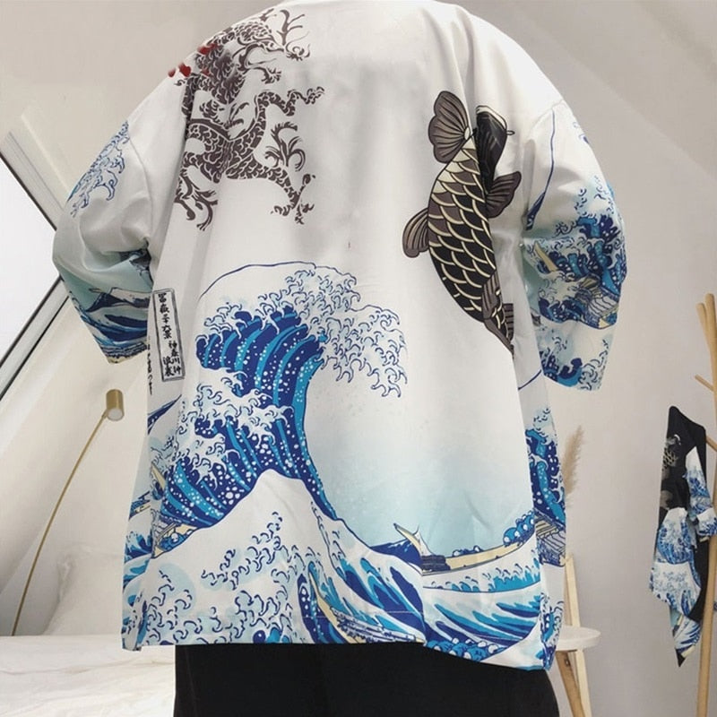 Japanese Modern Kimono Shirt