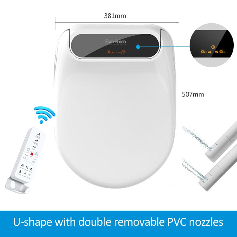 Smart Electric Toilet Seat Bidet