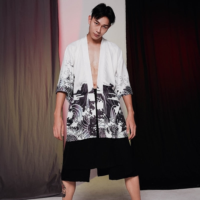 Japanese Modern Kimono Shirt
