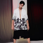 Camisa kimono japonés moderno