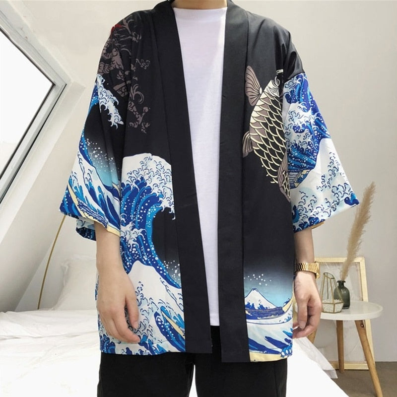 Japanese Modern Kimono Shirt
