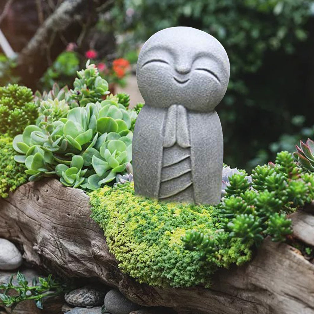Japanese Jizo Garden Sculpture