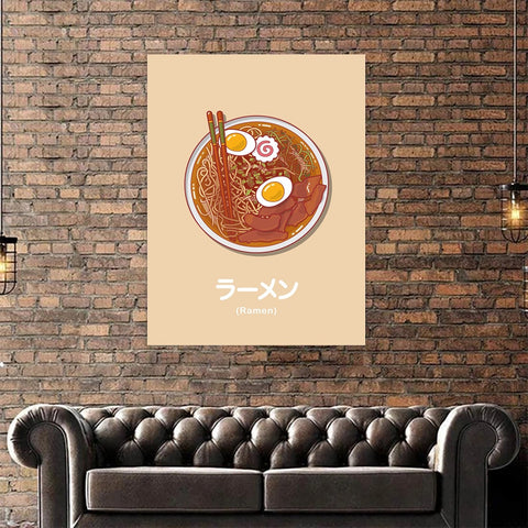 Ramen Canvas Art