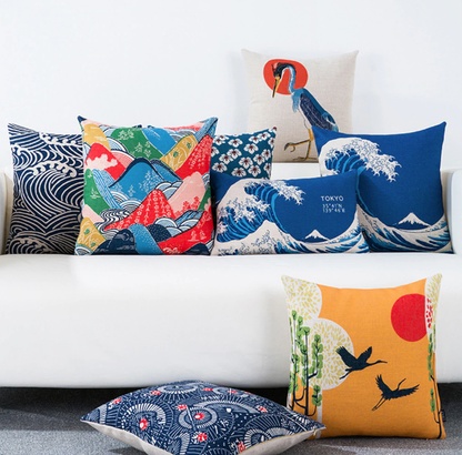 Japanese Sofa Cushion Case