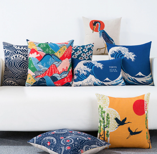 Japanese Sofa Cushion Case