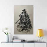 Samurai Ink Splash