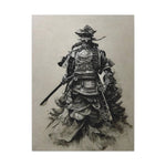 Samurai Ink Splash