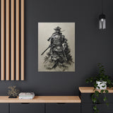 Samurai Ink Splash