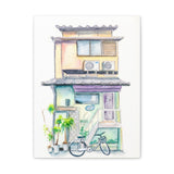 Kyoto Machiya Watercolor